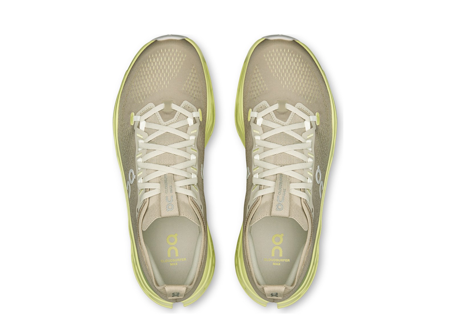 On Running Cloudsurfer Max Pelican Limelight - görsel 5