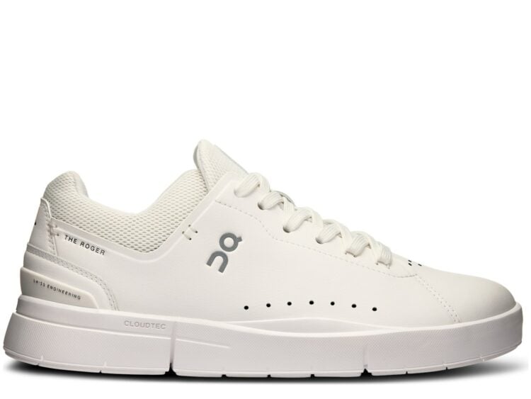On Running THE ROGER Advantage All White (W)