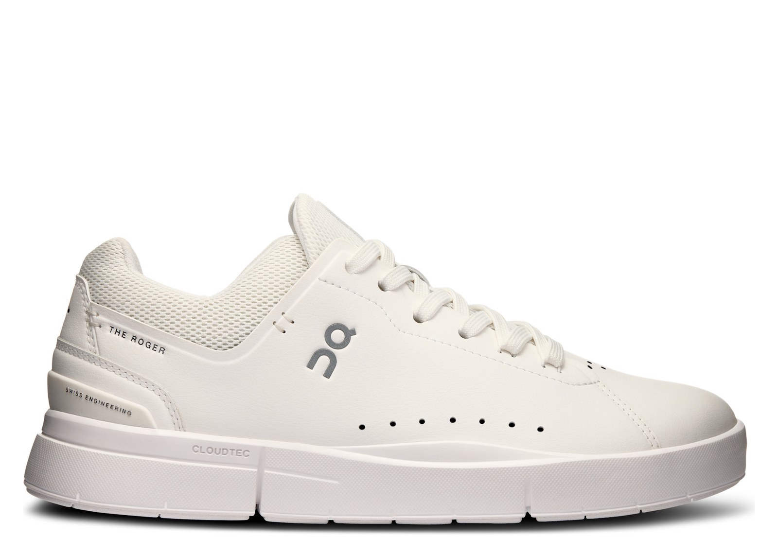 On Running THE ROGER Advantage All White (W)
