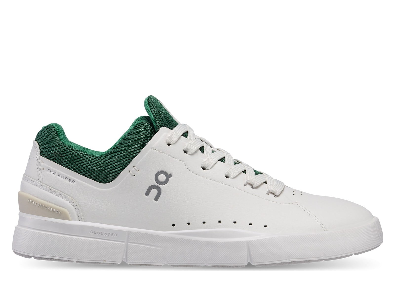 On Running THE ROGER Advantage White Green (W)