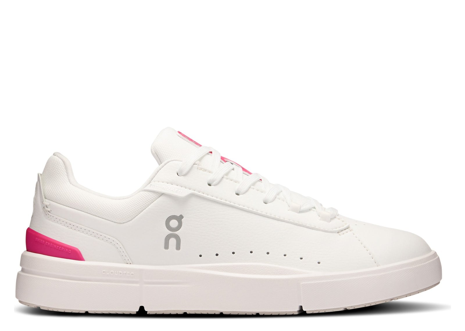 On Running THE ROGER Advantage White Pink (W)