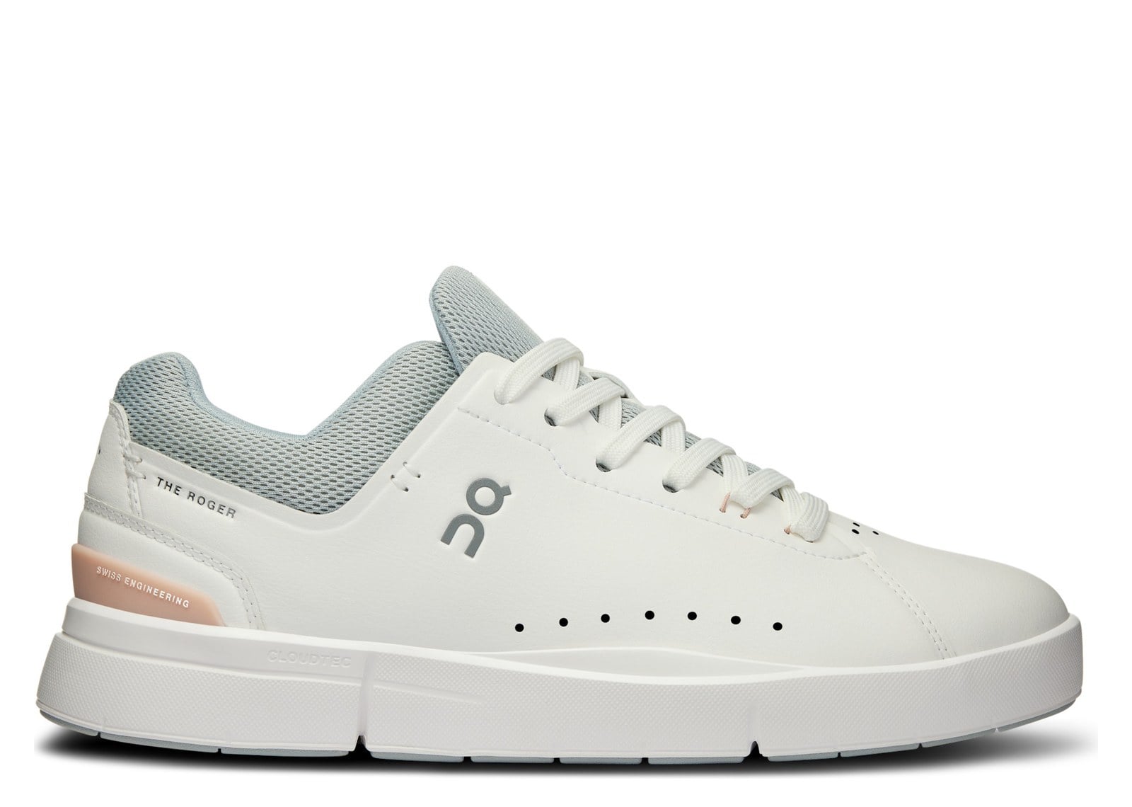 On Running THE ROGER Advantage White Rosehip (W)