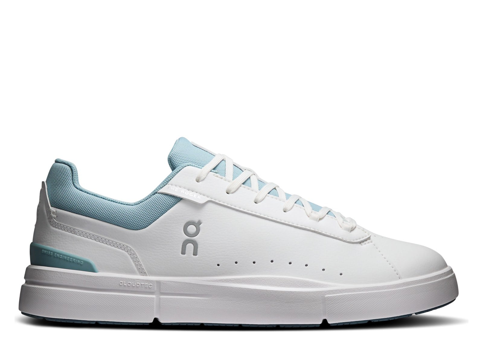 On Running THE ROGER Advantage White Wash