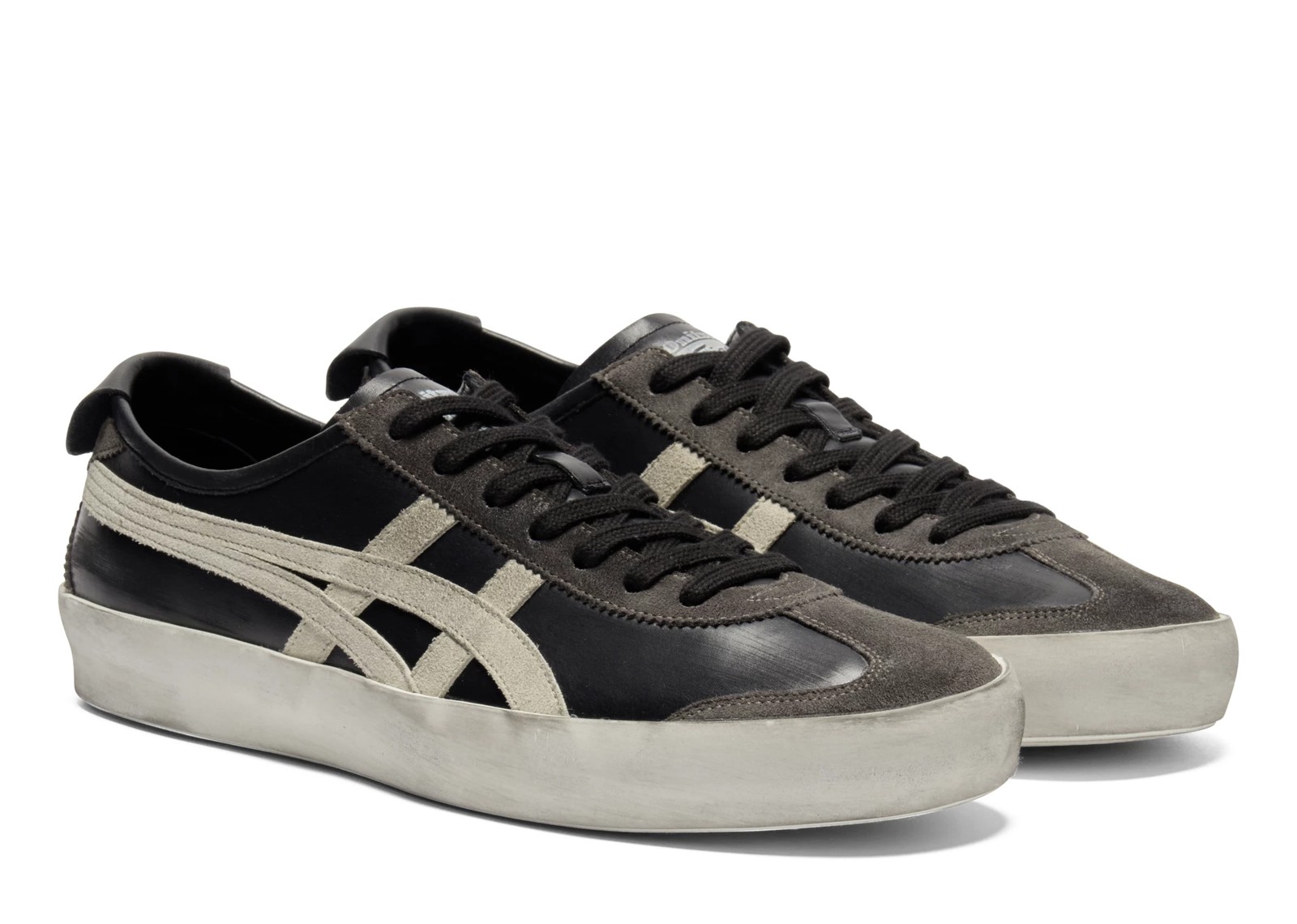 Onitsuka Tiger Mexico 66 Italian Made Black White - görsel 6