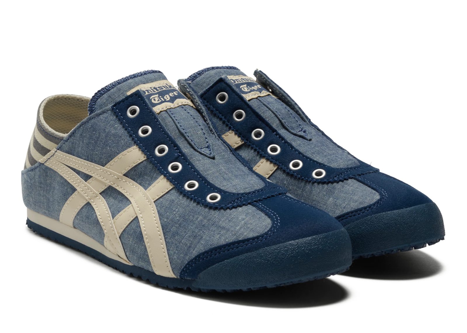 Onitsuka Tiger Mexico 66 Paraty Blue Chambray Natural - görsel 6