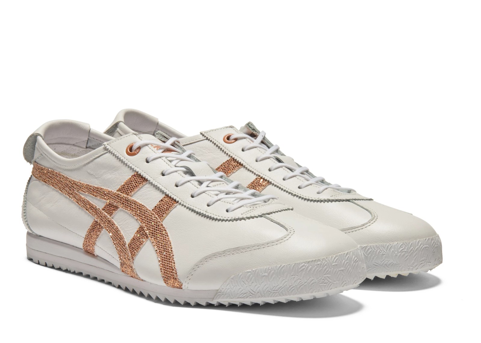 Onitsuka Tiger Mexico 66 SD White Rose Gold Glitter - görsel 6
