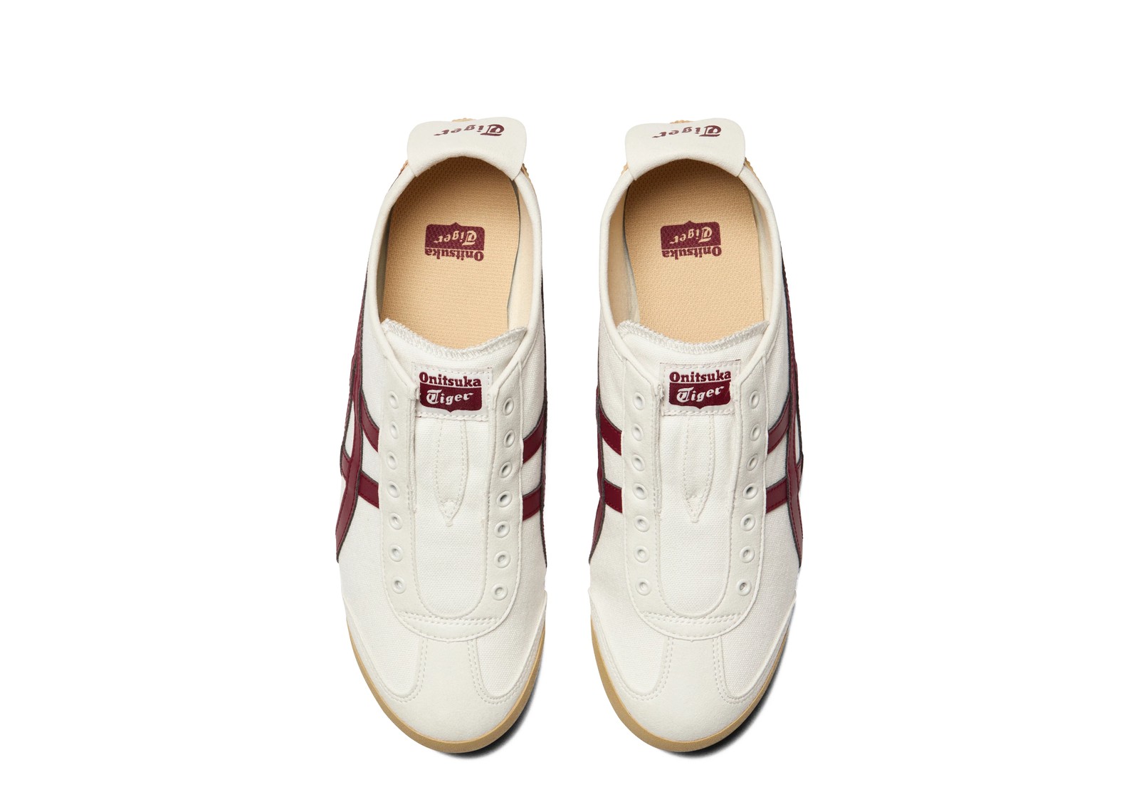 Onitsuka Tiger Mexico 66 Slip-On Off-White Beet Juice - görsel 4