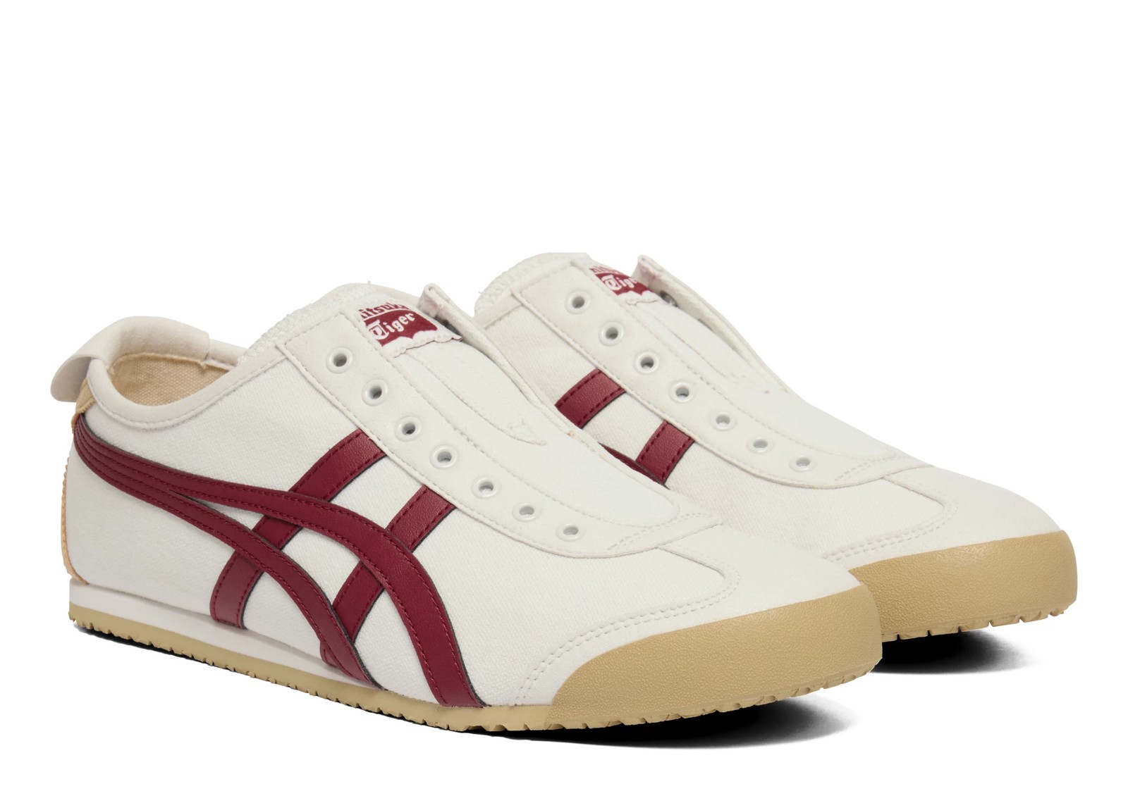 Onitsuka Tiger Mexico 66 Slip-On Off-White Beet Juice - görsel 6