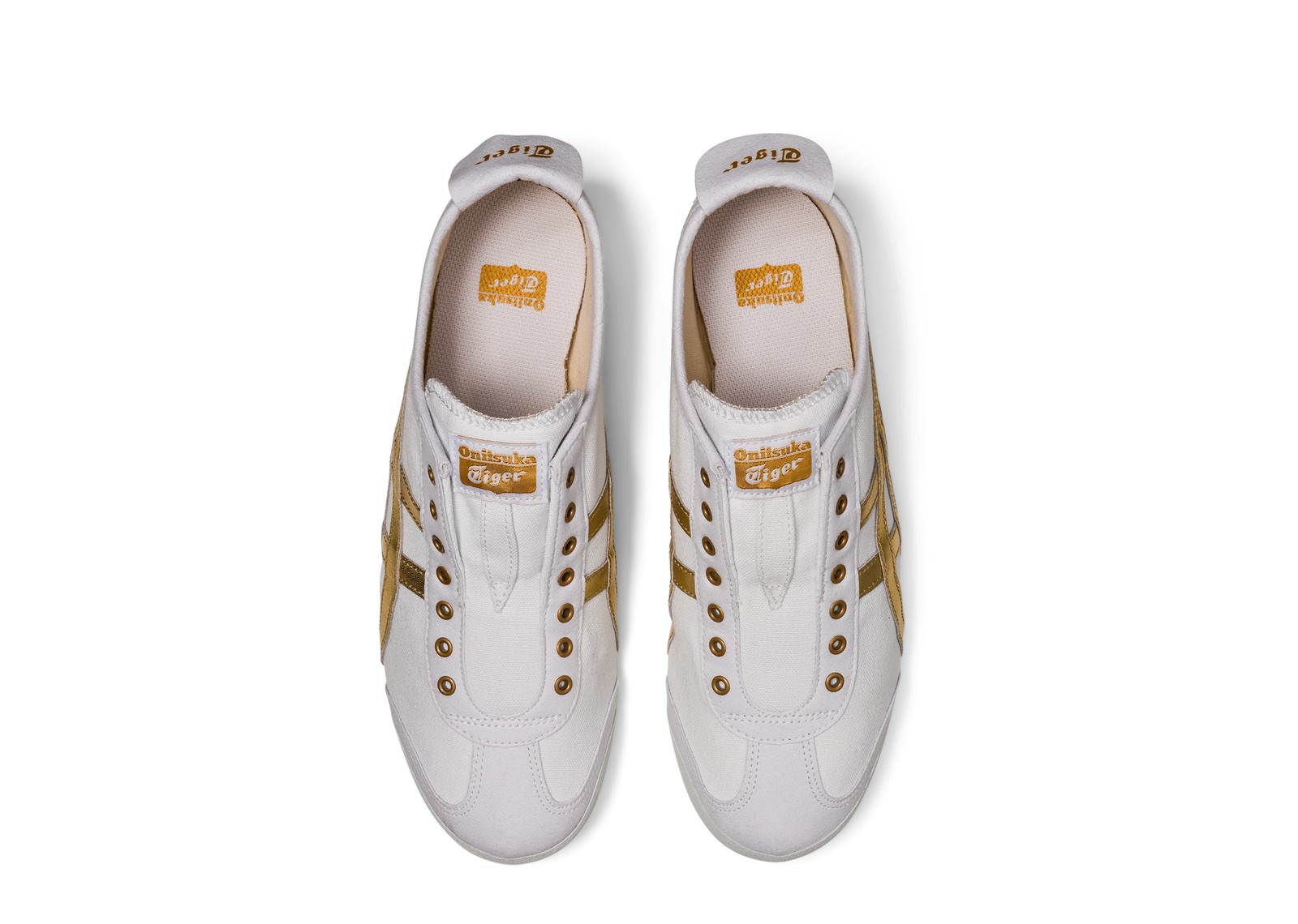Onitsuka Tiger Mexico 66 Slip-On White Pure Gold - görsel 4