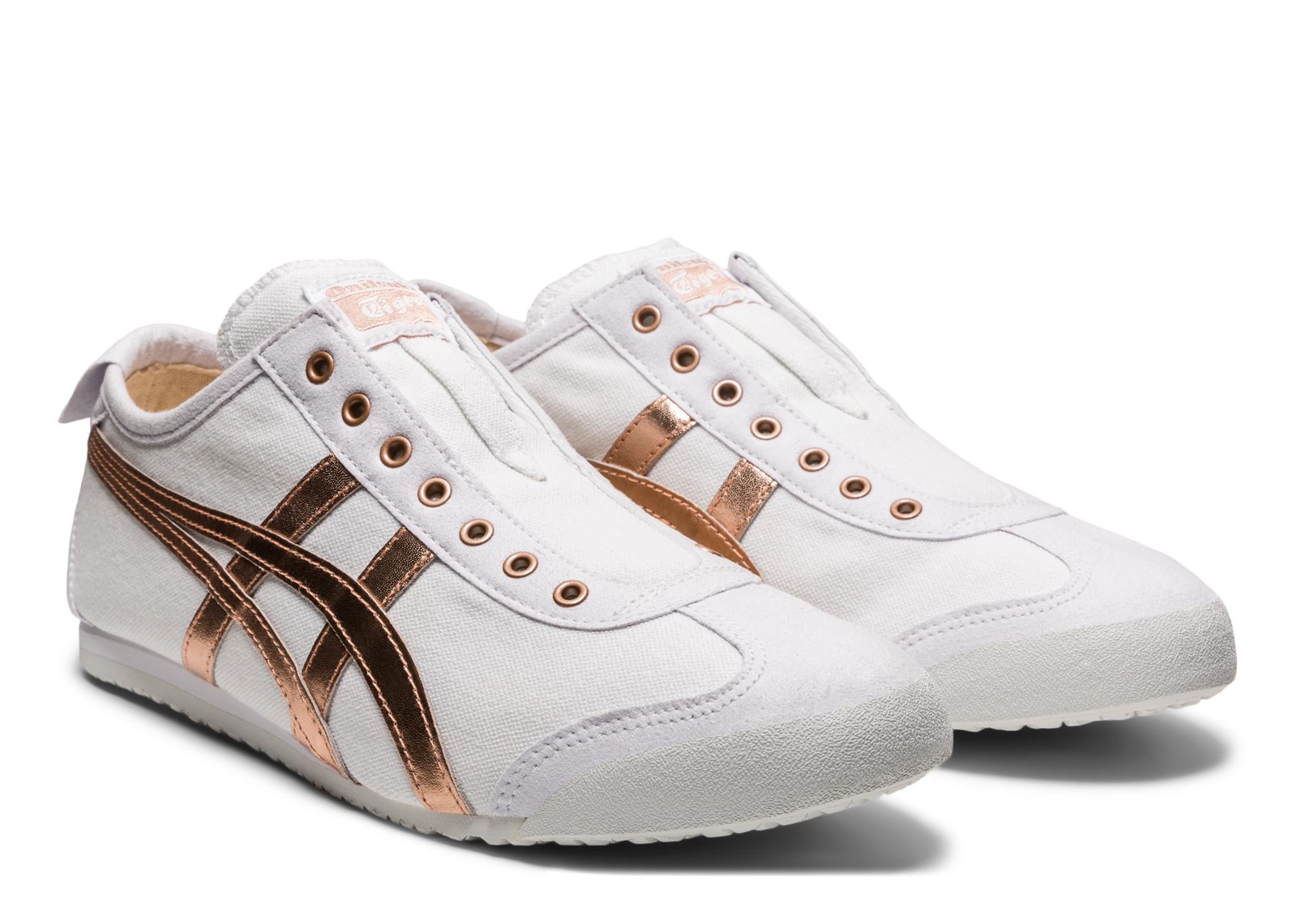 Onitsuka Tiger Mexico 66 Slip-On White Rose Gold - görsel 6