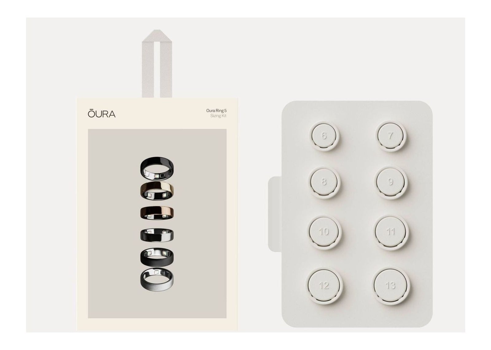 Oura Ring 5 Sizing Kit - görsel 2