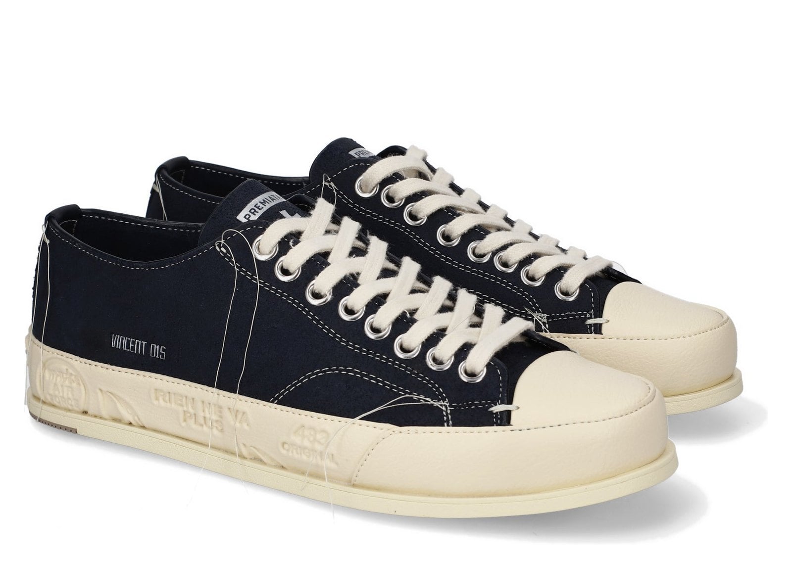 Premiata Vincent 015 Navy Blue - görsel 4