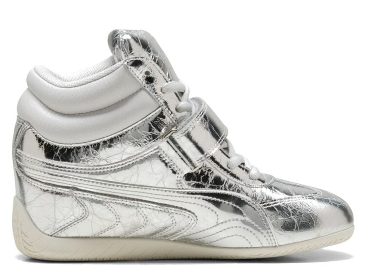 Puma Speedcat Wedge Luster Silver Vapor Gray (W)
