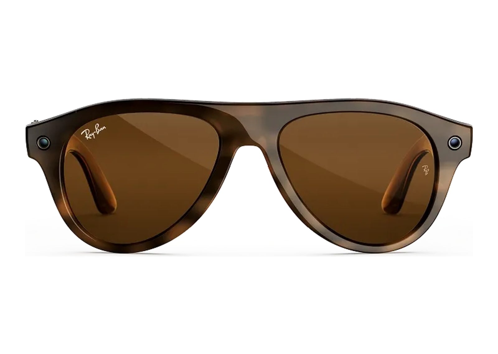 Ray-Ban Meta Aviator Gen 3 AI Smart Glasses Brown Lens Havana