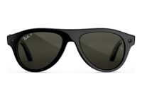 Ray-Ban Meta Aviator Gen 3 AI Smart Glasses Polarized Green Lens Shiny Black