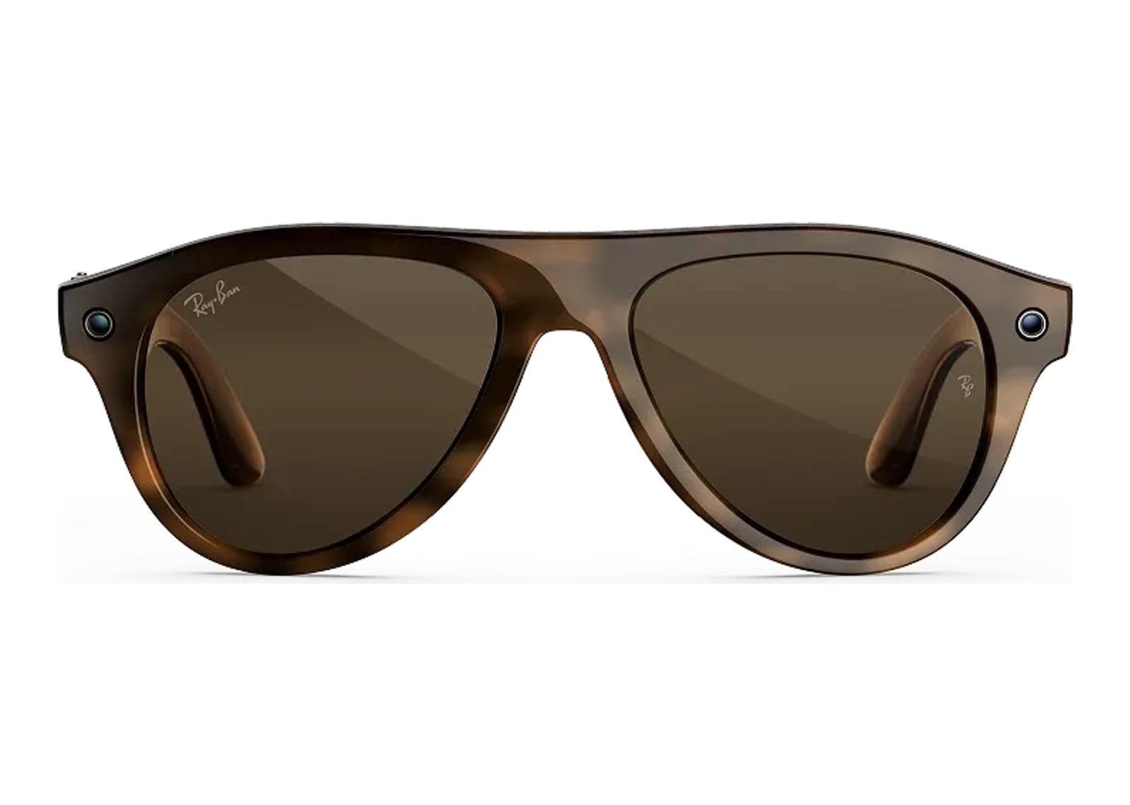 Ray-Ban Meta Aviator Gen 3 AI Smart Glasses Transitions Brown Lens Havana