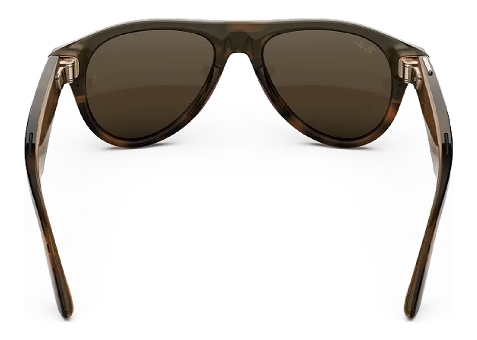 Ray-Ban Meta Aviator Gen 3 AI Smart Glasses Transitions Brown Lens Havana - görsel 3