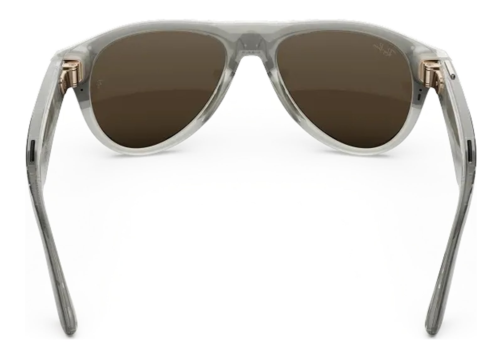 Ray-Ban Meta Aviator Gen 3 AI Smart Glasses Transitions Brown Lens Milky Warm Beige - görsel 3