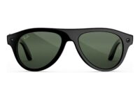 Ray-Ban Meta Aviator Gen 3 AI Smart Glasses Transitions Graphite Green Lens Shiny Black