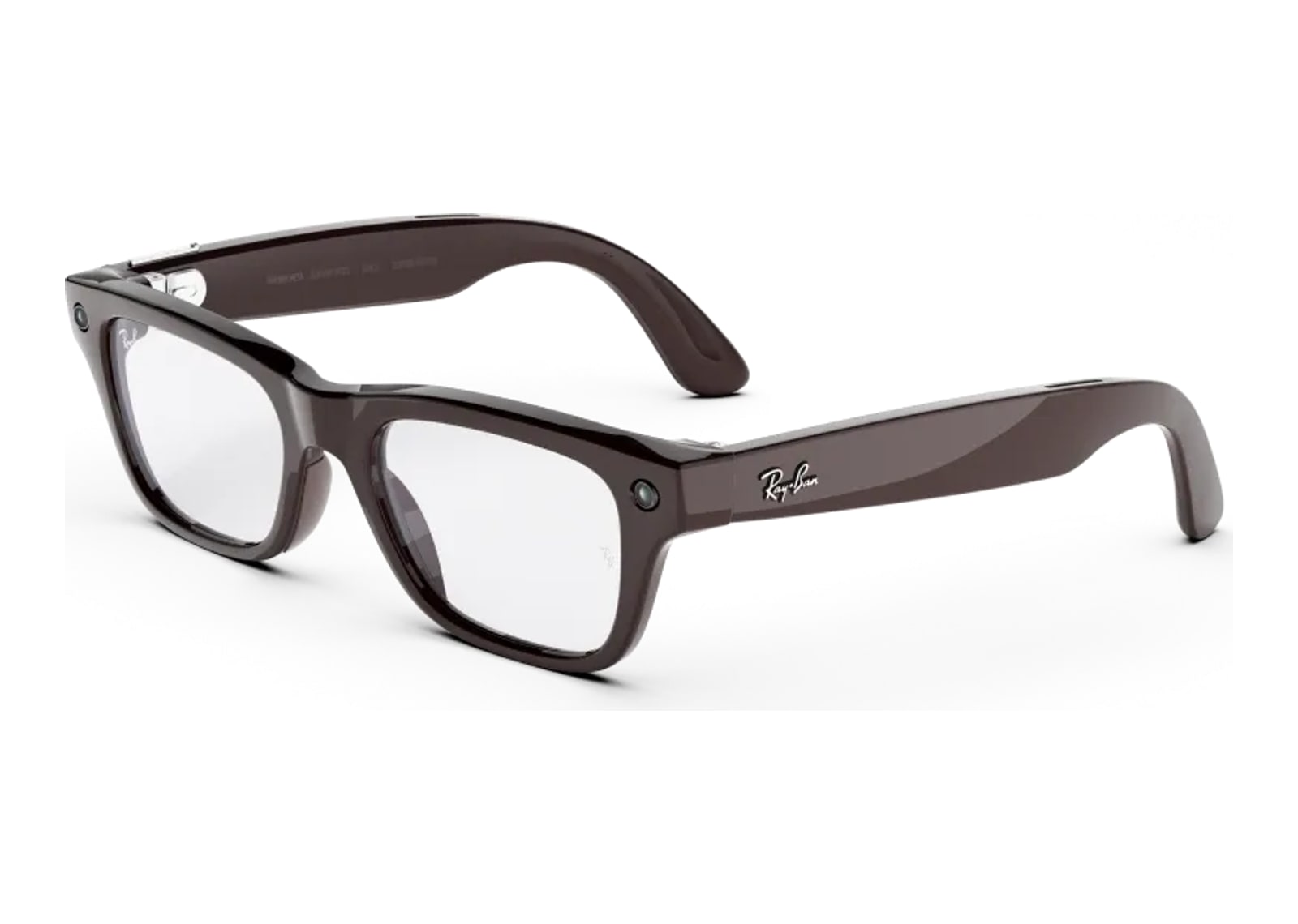 Ray-Ban Meta Blayzer Optics Gen 2 AI Smart Glasses Clear Lens Brick Brown - görsel 2