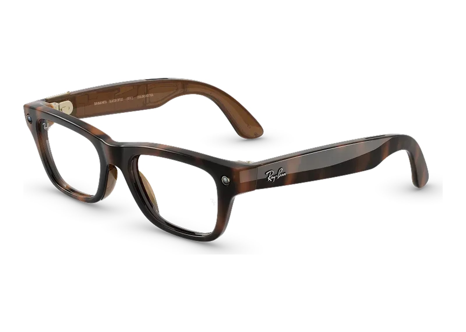 Ray-Ban Meta Blayzer Optics Gen 2 AI Smart Glasses Clear Lens Havana - görsel 2