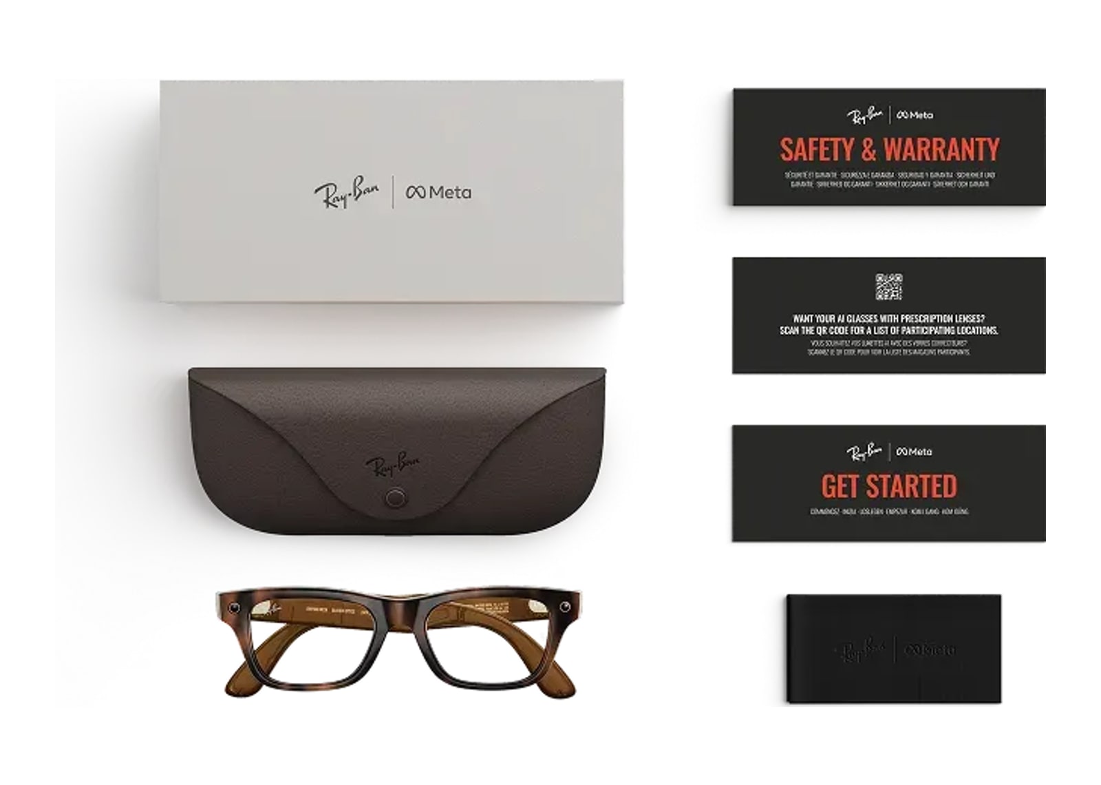 Ray-Ban Meta Blayzer Optics Gen 2 AI Smart Glasses Clear Lens Havana - görsel 5