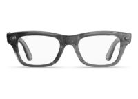 Ray-Ban Meta Blayzer Optics Gen 2 AI Smart Glasses Clear Lens Matte Ice Grey
