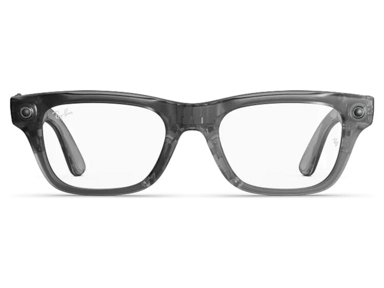 Ray-Ban Meta Blayzer Optics Gen 2 AI Smart Glasses Clear Lens Matte Ice Grey