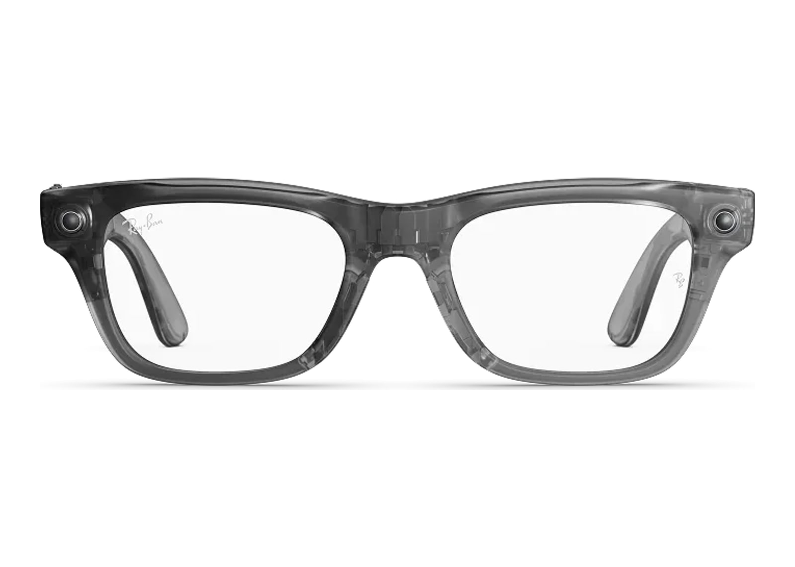 Ray-Ban Meta Blayzer Optics Gen 2 AI Smart Glasses Clear Lens Matte Ice Grey