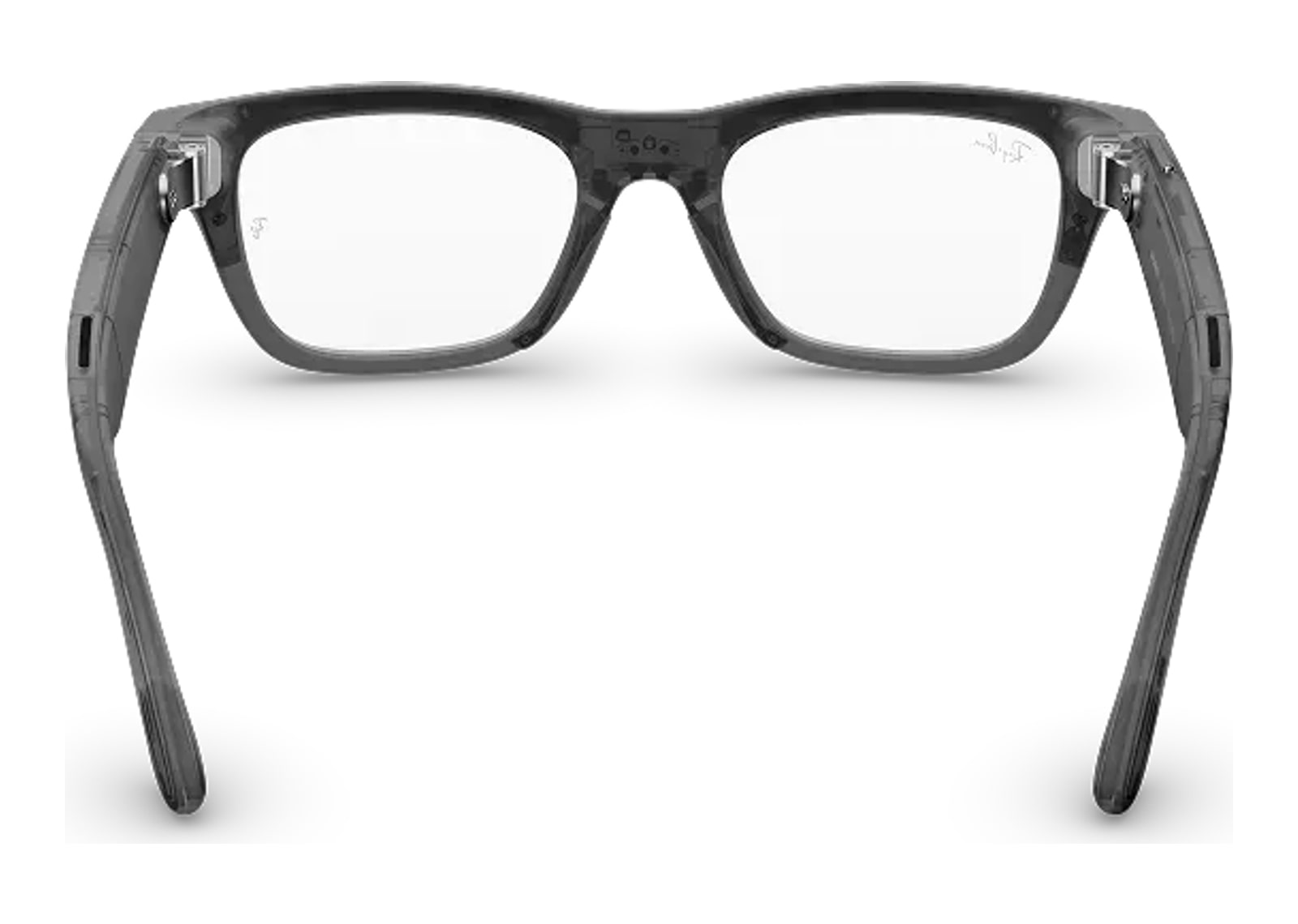Ray-Ban Meta Blayzer Optics Gen 2 AI Smart Glasses Clear Lens Matte Ice Grey - görsel 4