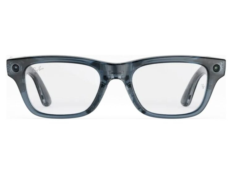 Ray-Ban Meta Blayzer Optics Gen 2 AI Smart Glasses Clear Lens Ocean Blue