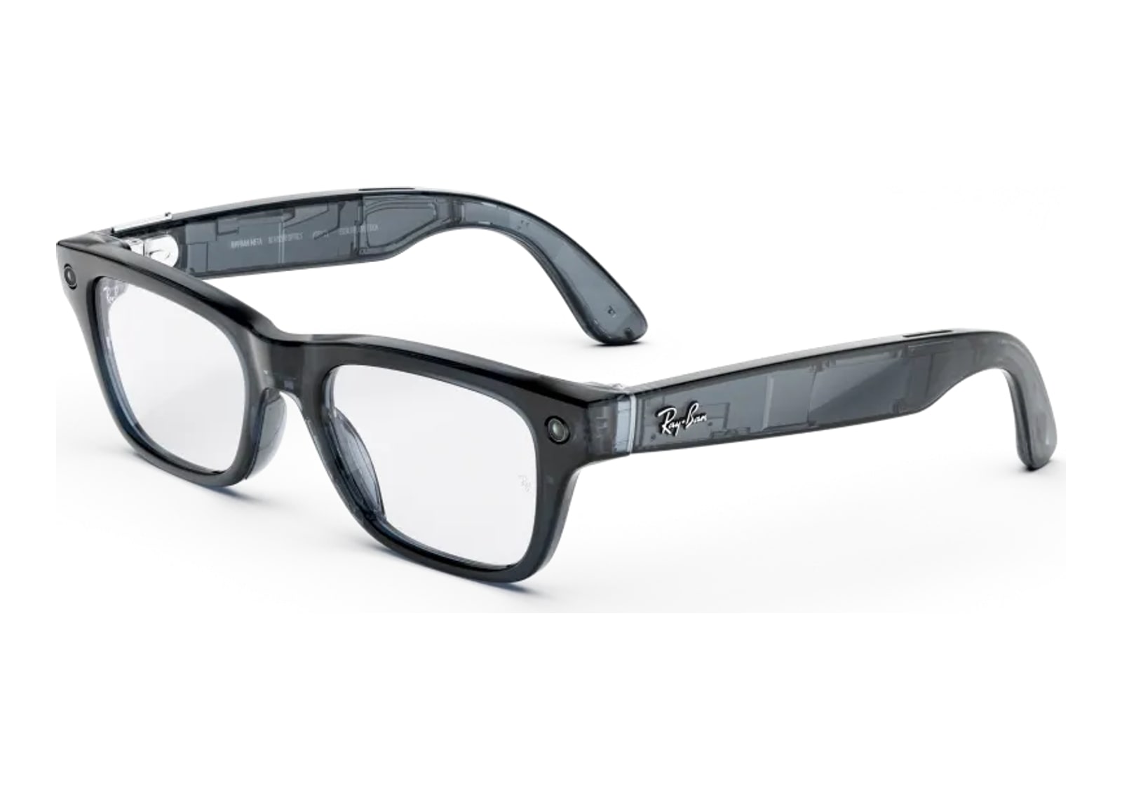Ray-Ban Meta Blayzer Optics Gen 2 AI Smart Glasses Clear Lens Ocean Blue - görsel 3