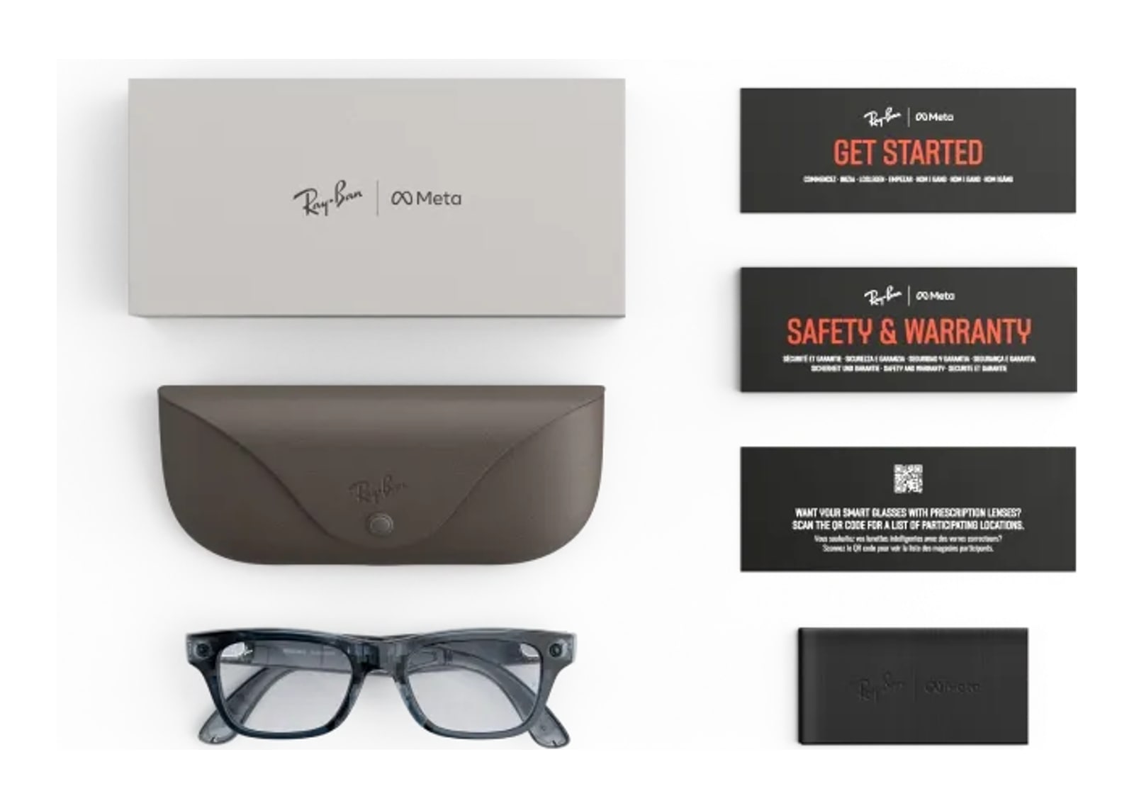 Ray-Ban Meta Blayzer Optics Gen 2 AI Smart Glasses Clear Lens Ocean Blue - görsel 5