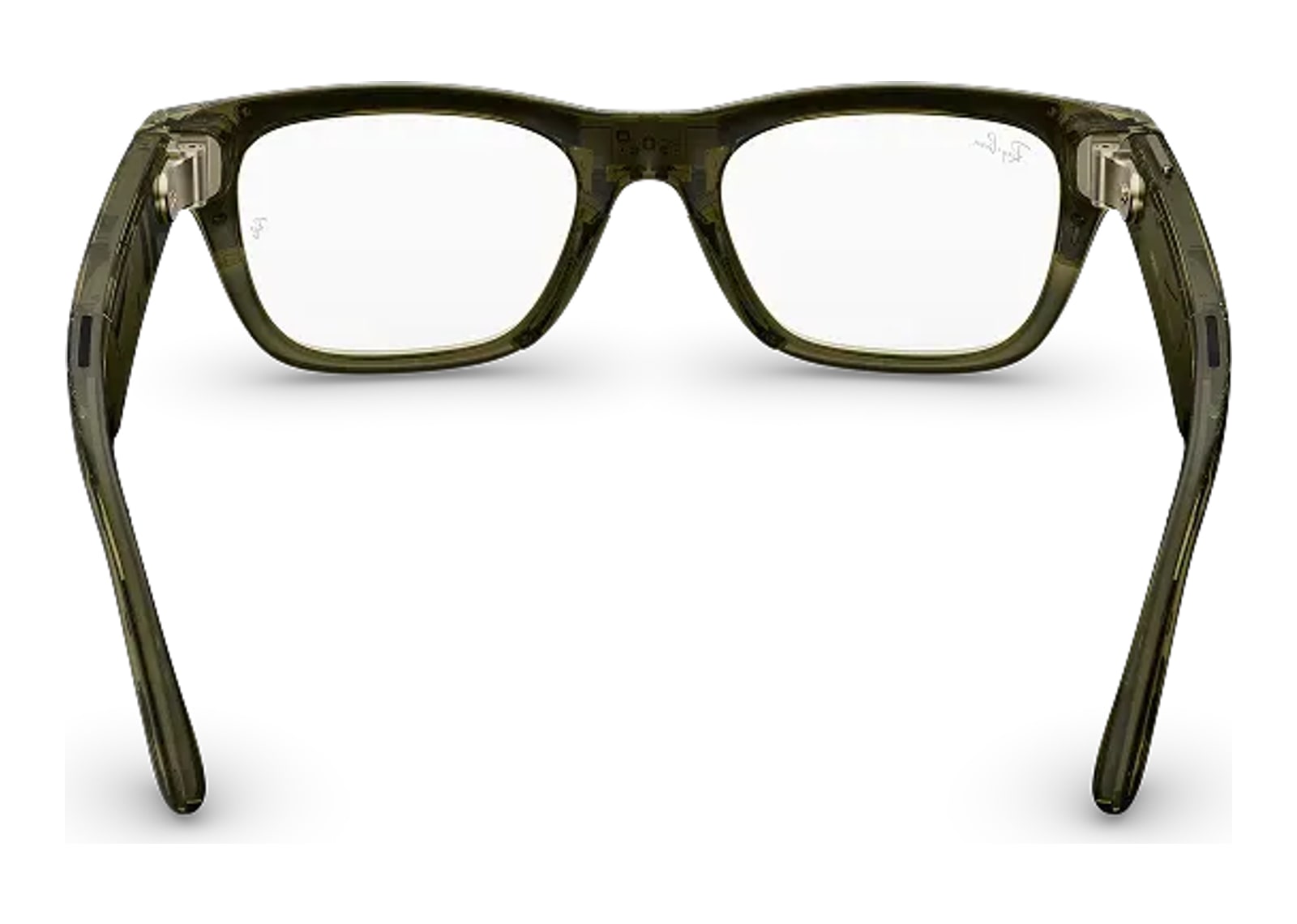 Ray-Ban Meta Blayzer Optics Gen 2 AI Smart Glasses Clear Lens Shiny Dark Olive - görsel 4