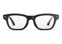 Ray-Ban Meta Burbank Audio AI Smart Glasses Clear Lens Matte Black