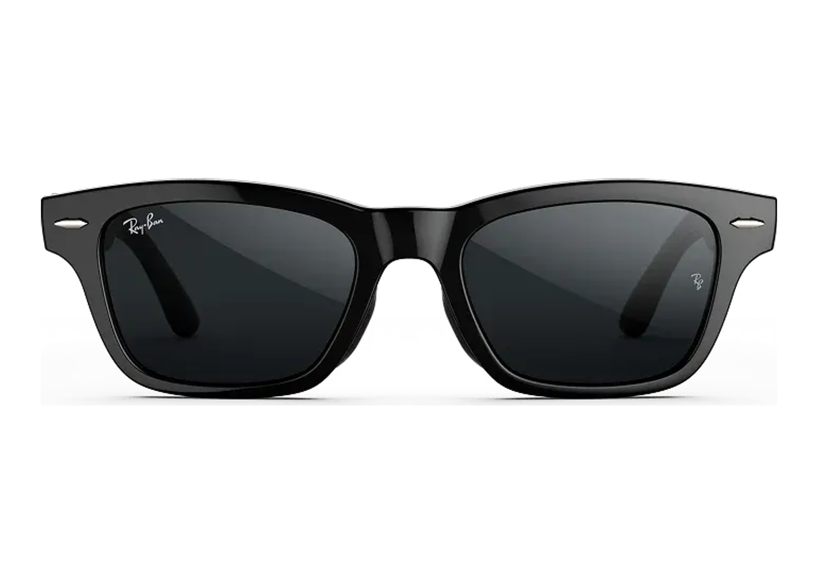 Ray-Ban Meta Burbank Audio AI Smart Glasses Transitions Grey Lens Shiny Black