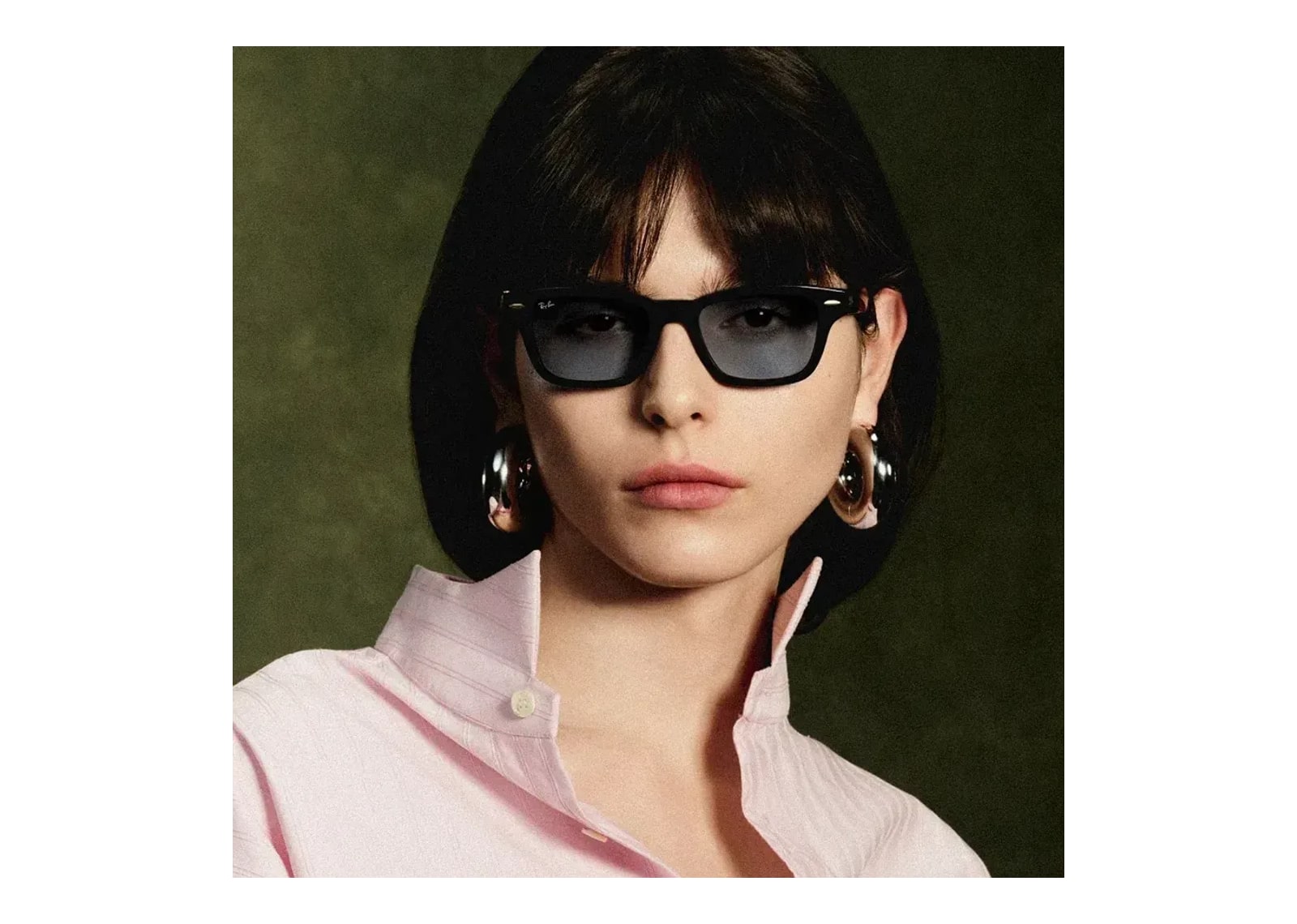 Ray-Ban Meta Burbank Audio AI Smart Glasses Transitions Grey Lens Shiny Black - görsel 3