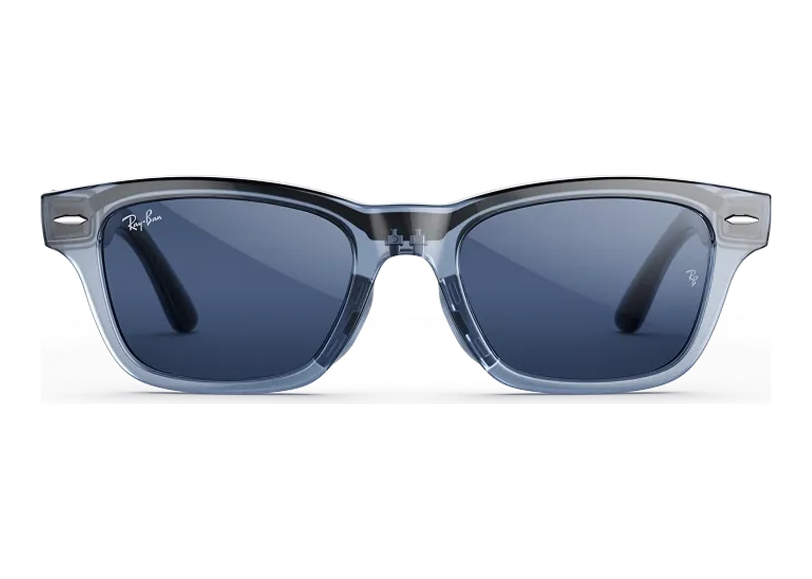 Ray-Ban Meta Burbank Audio AI Smart Glasses Transitions Sapphire Lens Blue