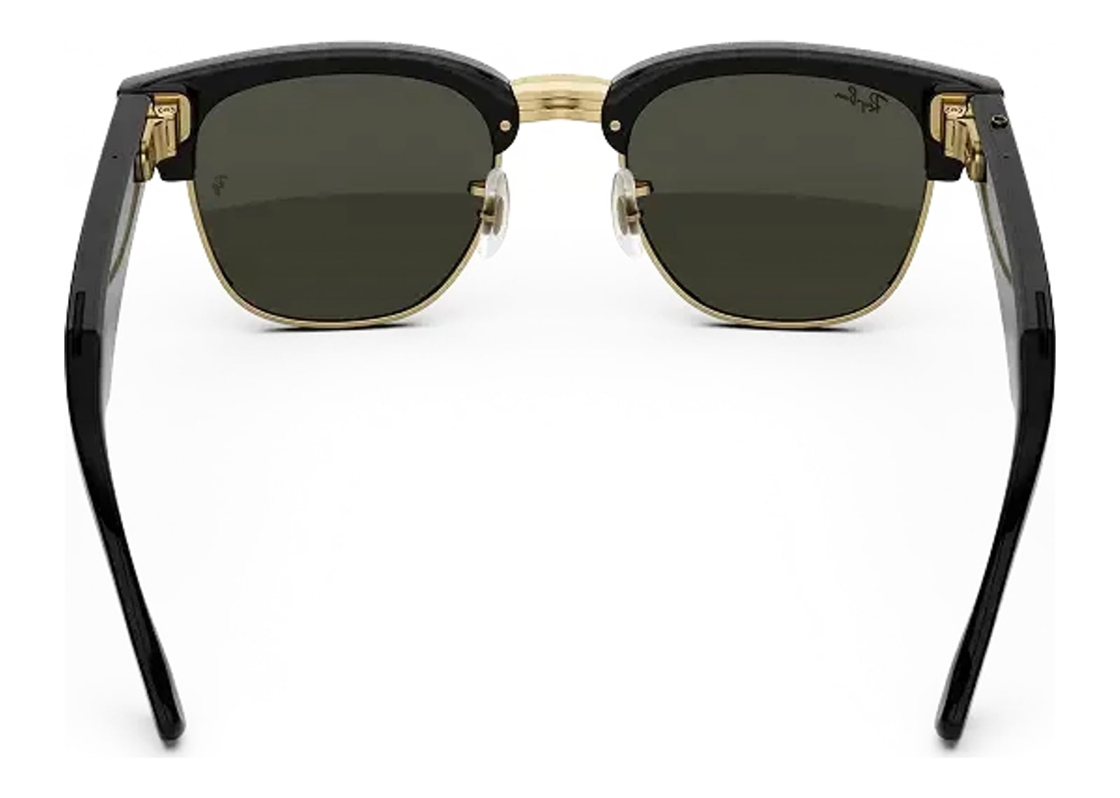 Ray-Ban Meta Clubmaster Audio AI Smart Glasses Green Lens Shiny Black - görsel 5