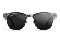 Ray-Ban Meta Clubmaster Audio AI Smart Glasses Polarized Grey Lens Iron