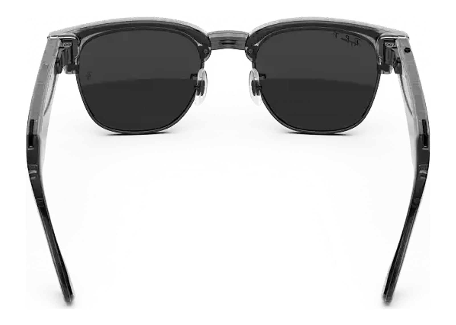Ray-Ban Meta Clubmaster Audio AI Smart Glasses Polarized Grey Lens Iron - görsel 4