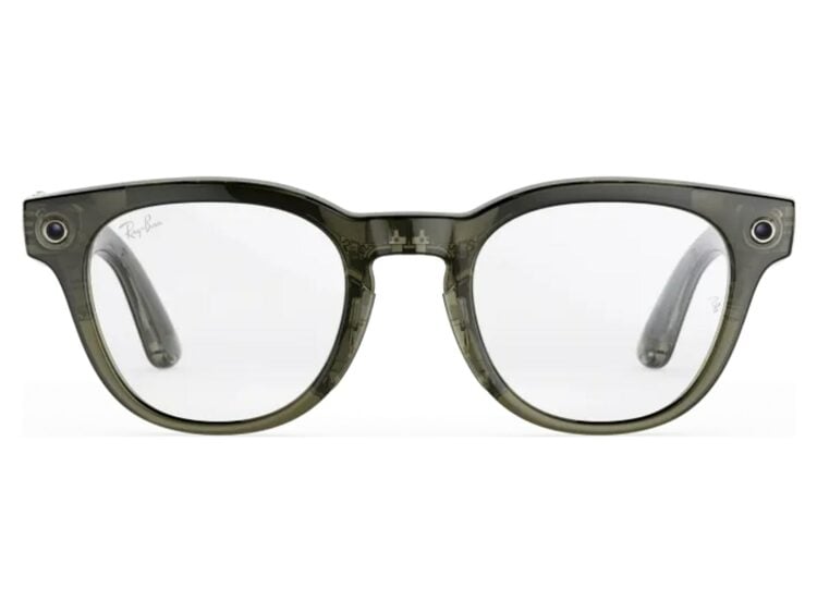 Ray-Ban Meta Scriber Optics Gen 2 AI Smart Glasses Clear Lens Dark Olive