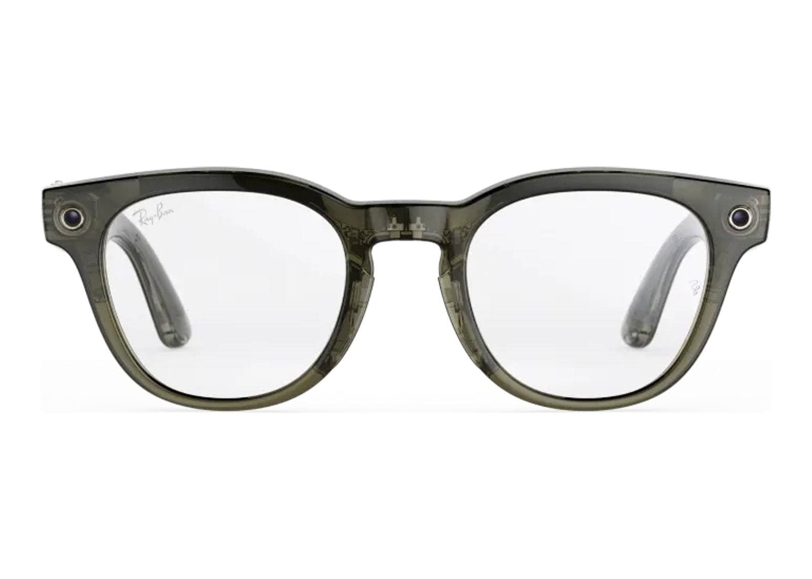 Ray-Ban Meta Scriber Optics Gen 2 AI Smart Glasses Clear Lens Dark Olive