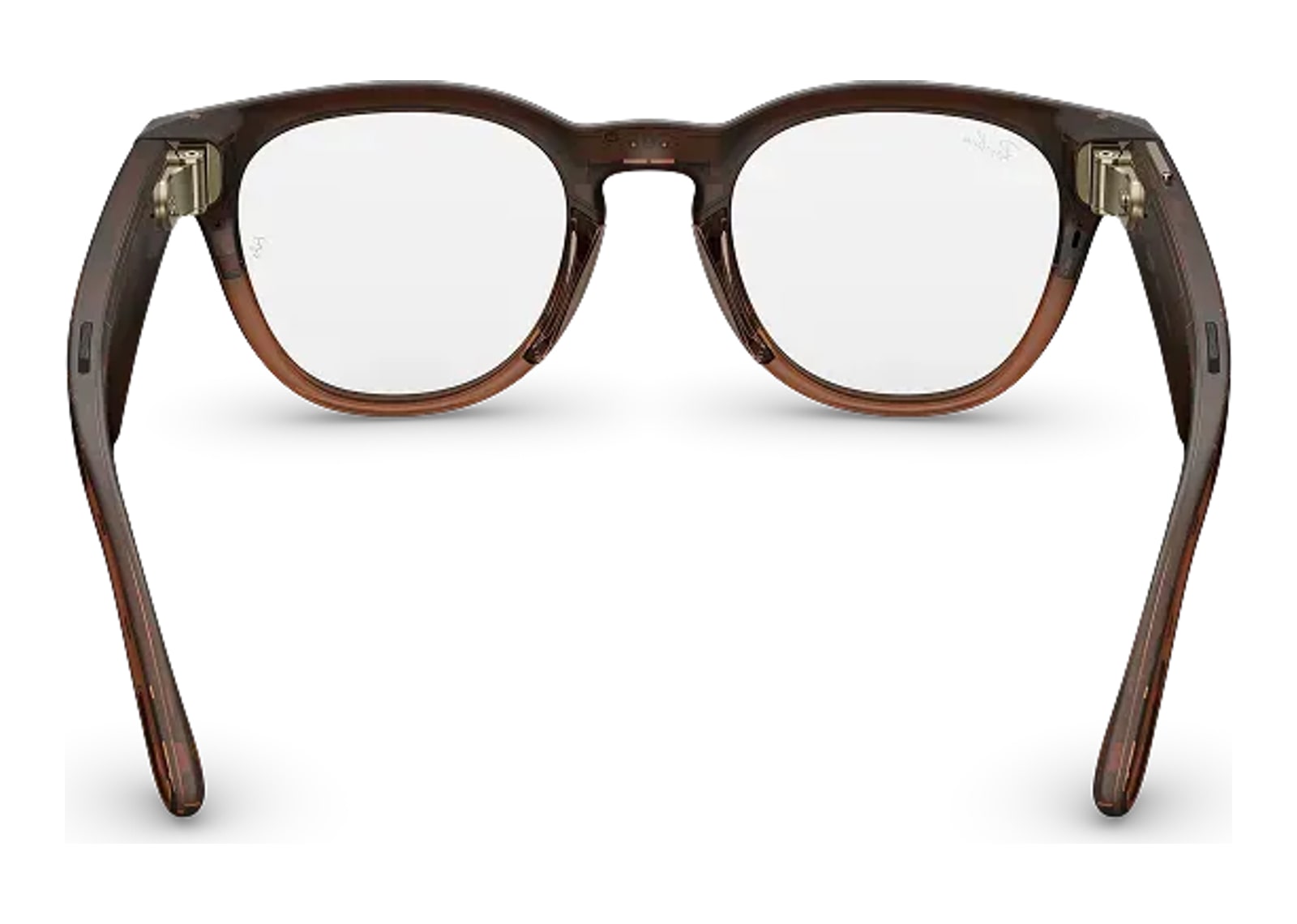 Ray-Ban Meta Scriber Optics Gen 2 AI Smart Glasses Clear Lens Shiny Umber - görsel 4