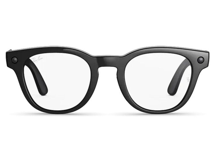 Ray-Ban Meta Scriber Optics Gen 2 AI Smart Glasses Clear Lens Solid Shiny Black