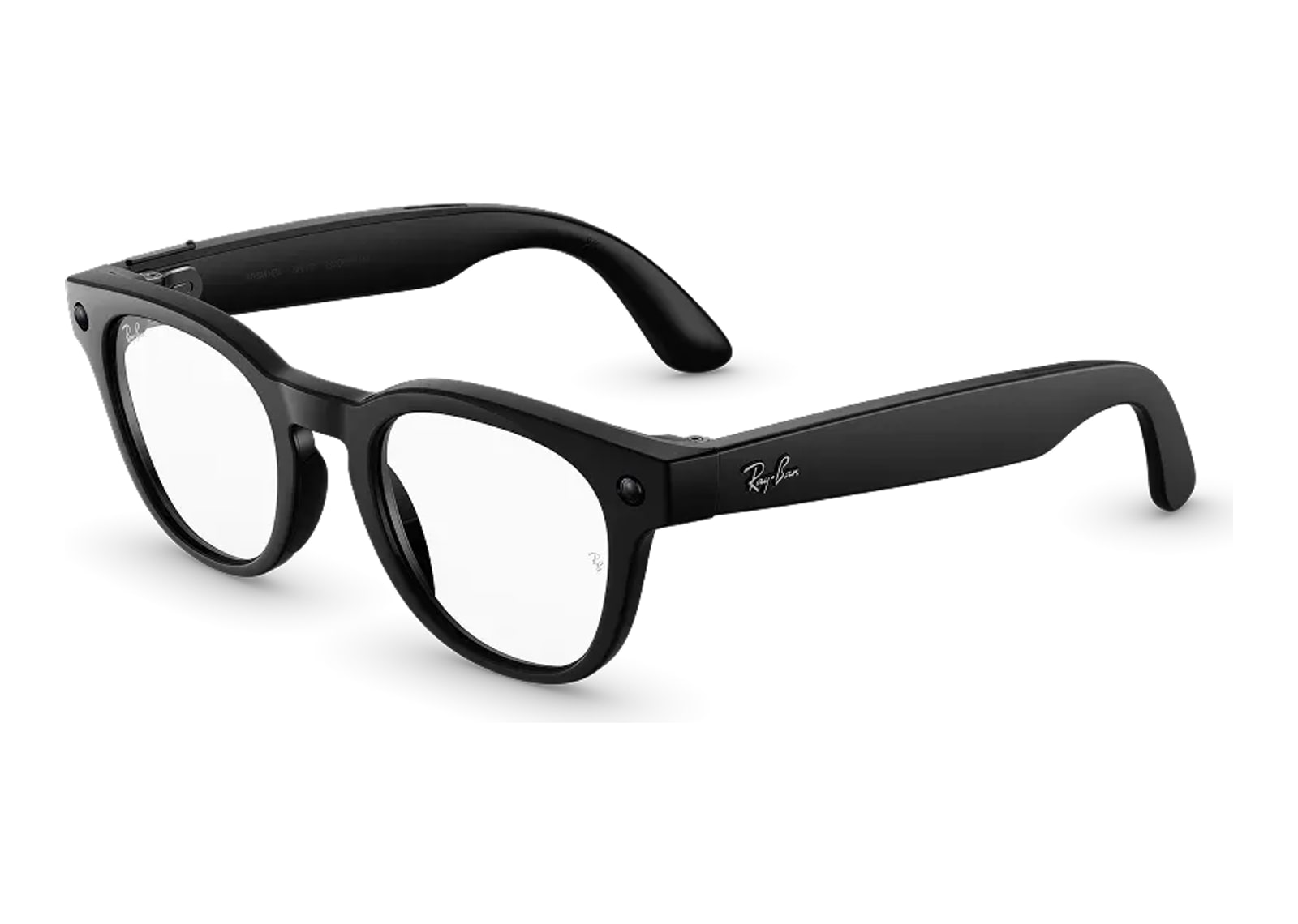 Ray-Ban Meta Scriber Optics Gen 2 AI Smart Glasses Clear Lens Solid Shiny Black - görsel 2