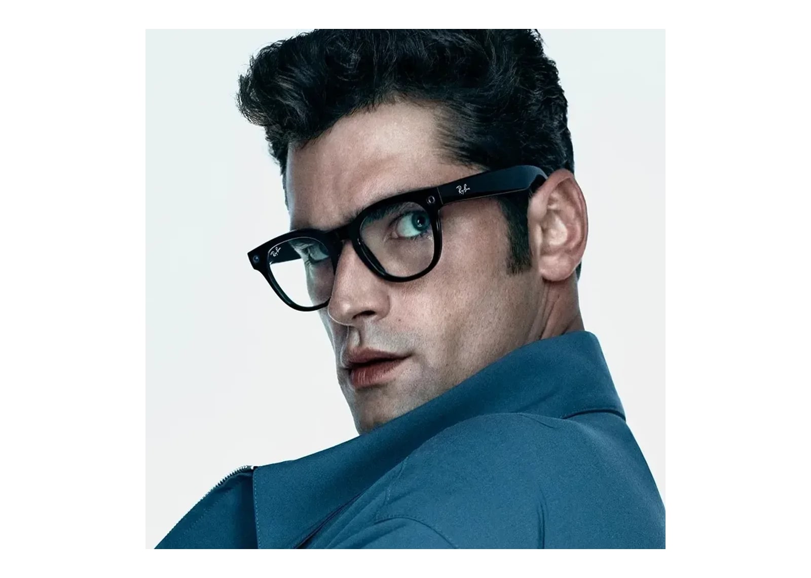 Ray-Ban Meta Scriber Optics Gen 2 AI Smart Glasses Clear Lens Solid Shiny Black - görsel 3