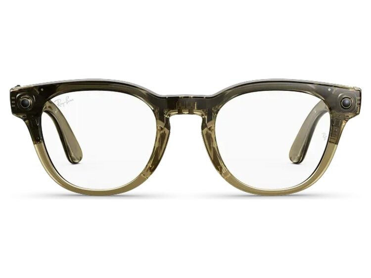 Ray-Ban Meta Scriber Optics Gen 2 AI Smart Glasses Clear Lens Stone Beige