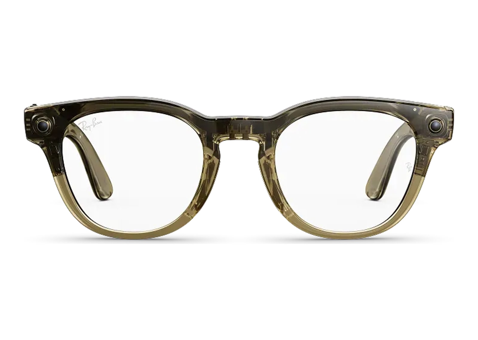 Ray-Ban Meta Scriber Optics Gen 2 AI Smart Glasses Clear Lens Stone Beige