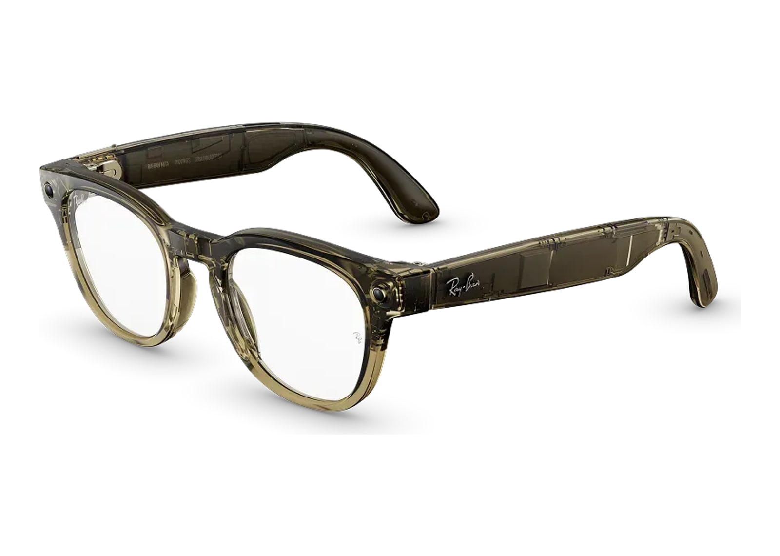 Ray-Ban Meta Scriber Optics Gen 2 AI Smart Glasses Clear Lens Stone Beige - görsel 2